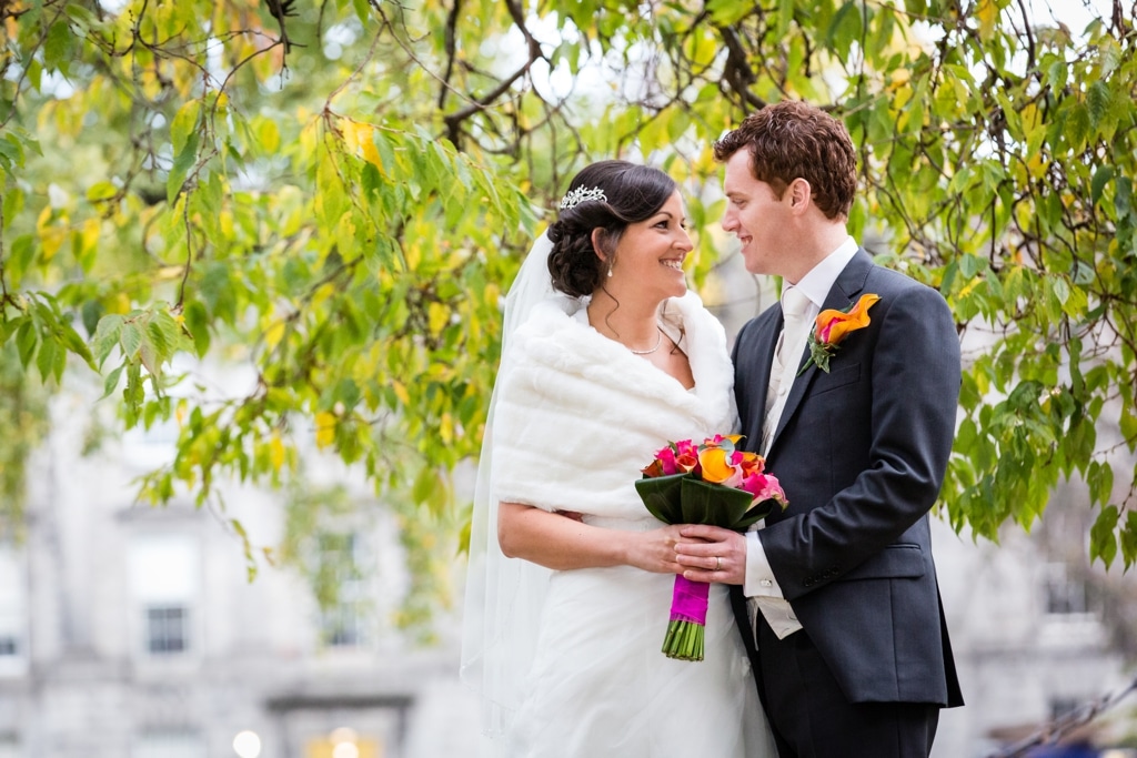 Read more about the article Wedding of Eimear and Brian, Trinity College Church, Dunboyne Castle |Meath Photographer